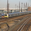 LIRR M-1 9525 @ Sunnyside (inbound). Photo taken by Brian Weinberg, 11/10/2004.