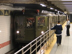 Lo-V 5292 @ Grand Central (Shuttle Platform) at the start of a Fan Trip. Photo taken by Brian Weinberg, 11/21/2004.