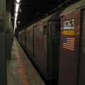 R-33WF 9314 @ Times Square - 42 St (BMT). Photo taken by Brian Weinberg, 7/10/2003.