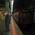 R-33WF 9325 @ Times Square - 42 St (BMT). Photo taken by Brian Weinberg, 7/10/2003.