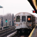 R-46 @ Ditmas Av (F). Photo taken by Brian Weinberg, 1/3/2005.