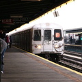 R-46 5614 @ Ditmas Av (F). Photo taken by Brian Weinberg, 1/3/2005.