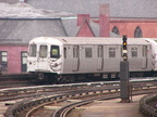 R-46 5876 @ Smith-9th St (G). Photo taken by Brian Weinberg, 1/3/2005.