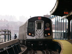 R-143 8240 @ Broadway Junction (L). Photo taken by Brian Weinberg, 1/3/2005.