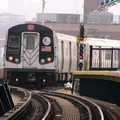 R-143 8240 @ Broadway Junction (L). Photo taken by Brian Weinberg, 1/3/2005.