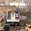 R-143 @ Broadway Junction (L). Photo taken by Brian Weinberg, 1/3/2005.