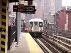 R-42 @ Marcy Av (M). Photo taken by Brian Weinberg, 1/3/2005.