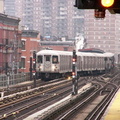 R-42 4895 @ Marcy Av (J). Photo taken by Brian Weinberg, 1/3/2005.