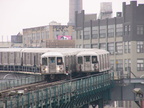 R-42 4695 &amp; 4721 @ Marcy Av (J). Photo taken by Brian Weinberg, 1/3/2005.