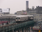 R-42 4695 &amp; 4721 @ Marcy Av (J). Photo taken by Brian Weinberg, 1/3/2005.