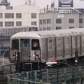 R-42 4695 @ Marcy Av (J). Photo taken by Brian Weinberg, 1/3/2005.