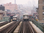 R-42 4649 @ Flushing Av (M). Photo taken by Brian Weinberg, 1/3/2005.