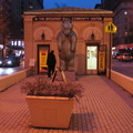 That building that was never a subway entrance @ 96 St and Broadway (West Side IRT). It was open and I went inside and saw the p