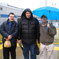 SubChatters Newkirk Plaza David, Booge, and Terrapin Station @ Long Island City Terminal at the end of the trip. Photo taken by