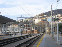 Trieste station. Taken by Howard Langsner, 12/29/2004.