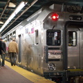 NJ Transit Multi-level Cab 7002 @ New York Penn Station (Inaugural Revenue Run). Photo taken by Brian Weinberg, 12/11/2006.