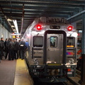 NJ Transit Multi-level Cab 7002 @ New York Penn Station (Inaugural Revenue Run). Photo taken by Brian Weinberg, 12/11/2006.