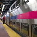 Multi-level consist @ New York Penn Station (Inaugural Revenue Run). Photo taken by Brian Weinberg, 12/11/2006.