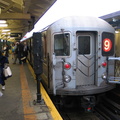 R-62A 2365 @ 242 St (9). The very last (9) train ever has completed its journey home. Photo taken by Brian Weinberg, 5/27/2005.