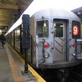 R-62A 2365 @ 242 St (9). The very last (9) train ever has completed its journey home. Photo taken by Brian Weinberg, 5/27/2005.