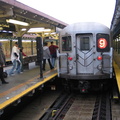 R-62A 2365 @ 242 St (9). The very last (9) train ever has completed its journey home. Photo taken by Brian Weinberg, 5/27/2005.