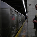 R-42 4604 @ Chambers Street (J). With Fred G. Photo taken by Tamar Weinberg, 6/5/2005.