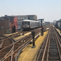 R-42 @ Myrtle Av (J). Photo taken by Brian Weinberg, 6/5/2005.