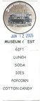 2005 NYCT Roadeo - Museum guest ticket