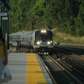 MNCR M7a 4140 @ Riverdale (Hudson Line). Photo taken by Tamar Weinberg, 7/4/2005.