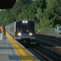 MNCR M7a 4140 @ Riverdale (Hudson Line). Photo taken by Tamar Weinberg, 7/4/2005.