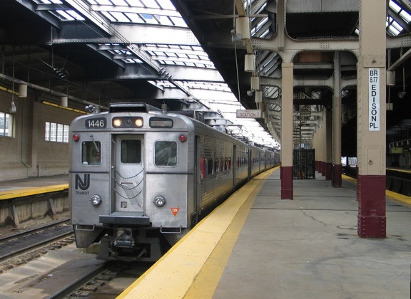 NJT Arrow III 1446 @ Newark Penn Station. Photo taken by Brian Weinberg, 7/17/2005.