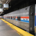 Amtrak Diner 8521 @ Newark Penn Station. Photo taken by Brian Weinberg, 7/17/2005.