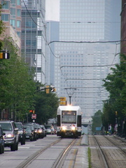 NJT 2003B @ Essex Street (HBLR). Photo taken by Brian Weinberg, 7/17/2005.