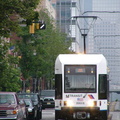 NJT 2003B @ Essex Street (HBLR). Photo taken by Brian Weinberg, 7/17/2005.
