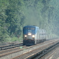 Amtrak P32AC-DM 700 and 716 @ Riverdale (MNCR Hudson Line). Photo taken by Tamar Weinberg, 7/24/2005.