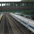 MNCR Shorliner I coaches including The Knickerbocker @ Riverdale (MNCR Hudson Line). Photo taken by Tamar Weinberg, 7/24/2005.