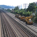 Track maintenance equipment @ Riverdale (MNCR Hudson Line). Photo taken by Brian Weinberg, 7/24/2005.