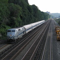 MNCR P32AC-DM 210 @ Riverdale (MNCR Hudson Line). Photo taken by Brian Weinberg, 7/24/2005.