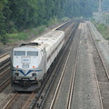 MNCR P32AC-DM 208 @ Riverdale (MNCR Hudson Line). Photo taken by Brian Weinberg, 8/7/2005.