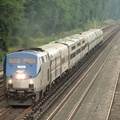 Amtrak P32AC-DM 707 @ Riverdale (MNCR Hudson Line) with train 49, the Lake Shore Limited. Photo taken by Brian Weinberg, 8/7/200