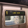 R-142 6370 @ South Ferry (2) but signed as a (1) [G.O. had only 2 and 5 trains stopping at South Ferry]. Photo taken by Brian We