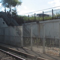 Abandoned portion of the inbound platform of the Park Ave station of the Newark City Subway. Photo taken by Brian Weinberg, 9/18