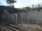 Abandoned portion of the inbound platform of the Park Ave station of the Newark City Subway. Photo taken by Brian Weinberg, 9/18
