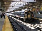 NJT Comet V Cab 6042 @ Newark Penn Station (Track 5 - Raritan Valley Line train). Photo taken by Brian Weinberg, 9/18/2005.