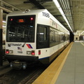 NJT NCS LRV 118B @ Washington Street. LRV is on the outbound track. Photo taken by Brian Weinberg, 9/18/2005.