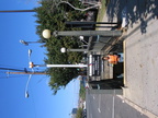 Entrance to the Warren Street station of the Newark City Subway. Photo taken by Brian Weinberg, 9/18/2005.