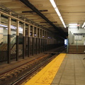 Warren Street station of the Newark City Subway. Looking outbound along the outbound platform. Photo taken by Brian Weinberg, 9/