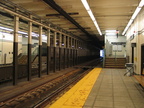 Warren Street station of the Newark City Subway. Looking outbound along the outbound platform. Photo taken by Brian Weinberg, 9/