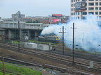 August 04, 2003 - Redbirds @ 45 Rd, Amtrak and LIRR (smokey) @ Sunnyside