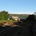 Amtrak Empire Service train #242 stopped @ DV Tower. Photo taken by Brian Weinberg, 9/30/2005.